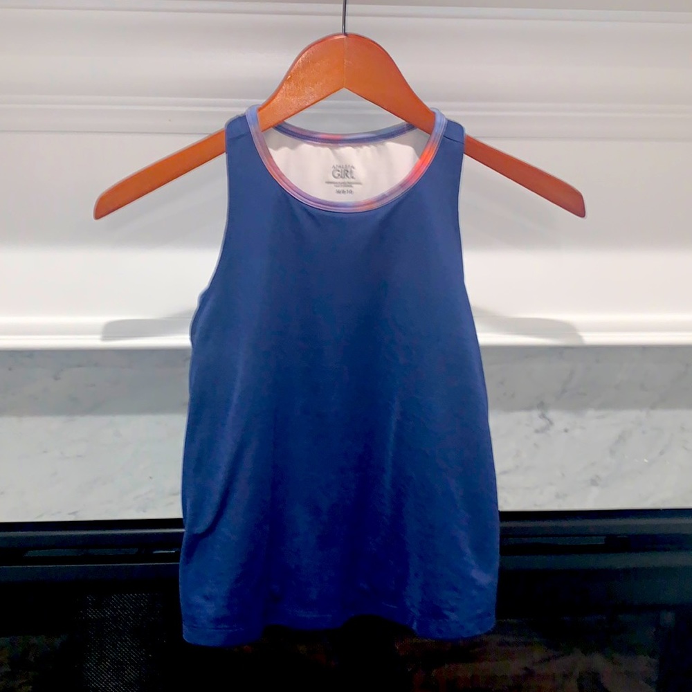 Athleta navy blue tank top